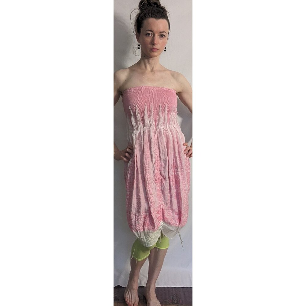 LAPIS Sleeveless Pink Dress - One Size - Picture 7 of 14
